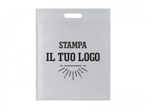 SHOPPER TNT BIANCA MANICO FAGIOLO